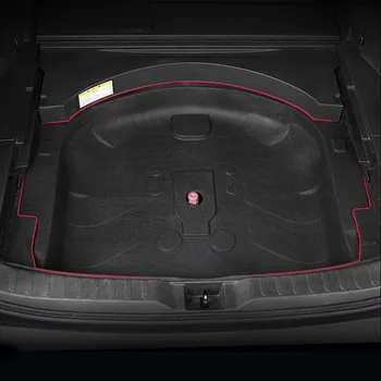 Для Toyota RAV4 2019 2020 2021 2022, Коробка для 5-го запасного колеса, Звукоизоляция, хлопок, Теплоизоляция багажника, пена, Пламя, Шумоподавление