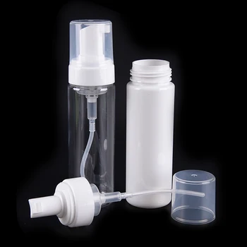 портативный диспенсер для мыльных пузырей объемом 200 мл, насос для вспенивания, пластиковая бутылка для пены