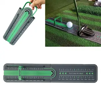 Профессиональная дрель для точного определения дистанции игры в гольф, складной, удобный в переноске тренажер для игры в гольф, тренажер для любителей гольфа