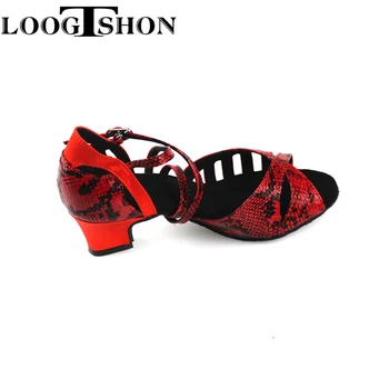LOOGTSHON туфли для латиноамериканских танцев, танцевальные туфли для сальсы, обувь на высоком каблуке, женская танцевальная обувь, танцевальные туфли для женщин, Танцевальные тапочки, 8,5 см