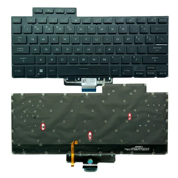 Новая Русско-Американская Клавиатура с RGB Подсветкой Для Asus Zephyrus ROG 16 G16 GA503 GA503QR GU603 GU603HM 2021 Года выпуска