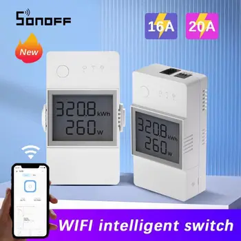 1/5ШТ Itead SONOFF POW Elite Smart Wifi Power Switch 16A 20A Беспроводной Пульт Дистанционного Управления Контролирует Потребление энергии через e-WeLink