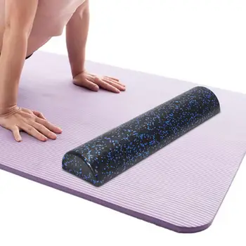Полукруглый поролоновый валик для тренировки баланса, Массаж спины, шеи, ног, гибкость в домашних условиях, блоки для йоги, колонна для йоги, полувалковый поролон