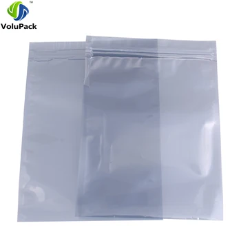 15x23 см (6x9,1 дюйма) защитные ESD Антистатические сумки Водонепроницаемые полупрозрачные сумки с защитой от коррозии на молнии 100 шт.