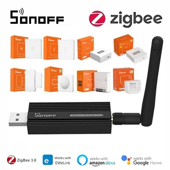 SONOFF Zigbee Dongle-E USB Dongle Plus Zigbee 3.0 Wireless Smart Gateway Analyzer ZHA Zigbee2MQTT Захват USB-накопителя С Антенной