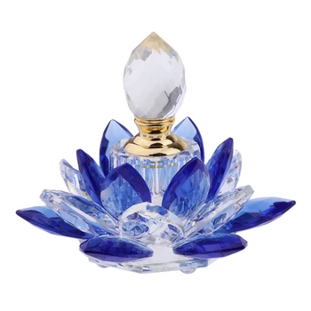 Флакон для духов из хрустального стекла 5 мл для подарков из коллекции любителей парфюмерии