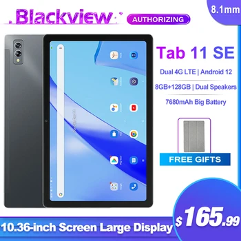 Планшеты Blackview Tab 11 SE с большой батареей 7680 мАч, 10,36 