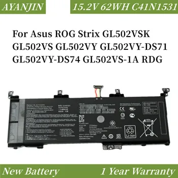 C41N1531 Аккумулятор 15,2V 62Wh для Asus ROG Strix GL502VSK GL502VS GL502VY GL502VY-DS71 GL502VY-DS74 GL502VS-1A RDG
