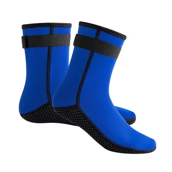 3 мм Неопреновые носки для подводного плавания, Мужские и женские Эластичные Нескользящие ласты, Носки для глубоководного плавания с защитой от царапин, Пляжные носки для подводного плавания