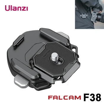 Ulanzi FALCAM F38 Плечевой ремень Quick Release Kit V2 Грузоподъемностью 20 кг Универсальная камера Arca Swiss с быстроразъемным пластинчатым зажимом