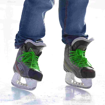 Лакросс Вощеные Хоккейные Шнурки Обувь Аксессуары Ремешки Для Коньков Длинные Шнурки Мужские Коньки