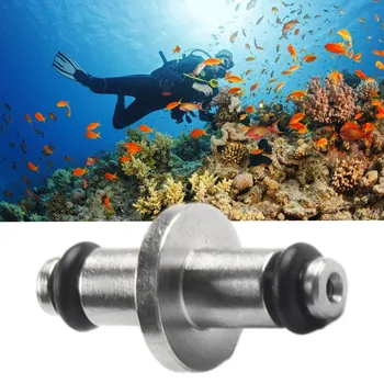 18 мм трубка для подводного плавания с Т-образным наконечником, воздушная катушка с уплотнительным кольцом для шарнирного соединения SPG, Стандартные шланги высокого давления, принадлежности для дайвинга
