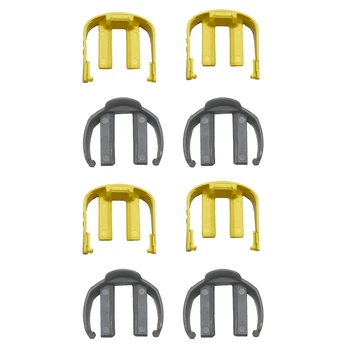 4 комплекта желто-серого цвета для Karcher K2 K3 K7 Для мойки высокого давления и замены шланга C зажимом для подключения шланга к машине