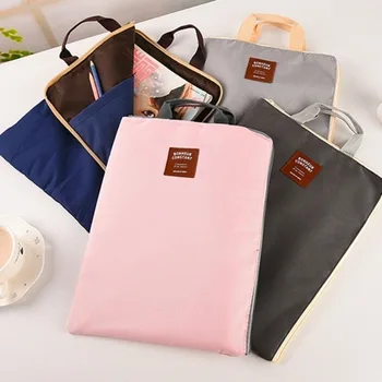 1 шт. Многофункциональная сумка на молнии, сумочка из ткани Оксфорд, портфель, сумка для документов, офисный ноутбук, многофункциональная сумка для файлов