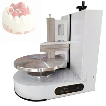 Автоматический разбрасыватель крема для украшения, Разглаживающая машина для нанесения крема на Хлебный торт Электрическая машина для разлива покрытия