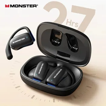 Monster XKO07 Bluetooth V5.3 Гарнитура 360 ° Стереозвук Наушники Водонепроницаемые С длительным сроком службы 27 часов Наушники Hi-Fi Стерео Наушники