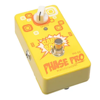 Педаль эффектов электрогитары Distortion Baby Boom Ph-10 Classic Phase Pro Гитарная Педаль эффектов True Bypass