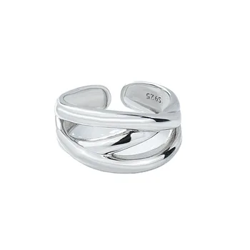 CTR7 Бамбуковые кольца с регулируемой формой сердца, позолоченные ювелирные изделия, роскошный аксессуар для вечеринки MM22