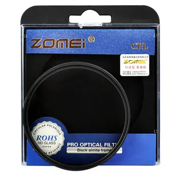 Zomei 67 мм CPL Фильтр CIR-PL Круговой поляризационный фильтр для объектива камеры Canon Nikon Sony Olympus Pentax 67 мм