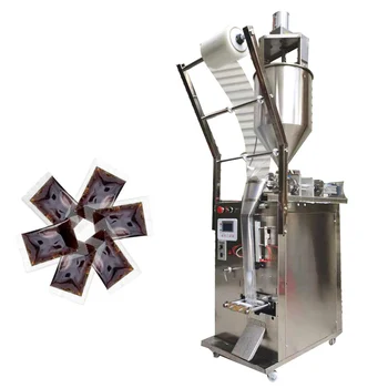 Новая Вертикальная Автоматическая Машина для запайки пасты для саше с маслом Чили и соусом чили для упаковочной машины для пищевых продуктов