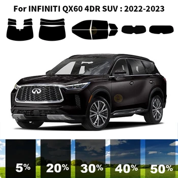 Комплект для УФ-тонировки автомобильных окон из нанокерамики, Автомобильная пленка для окон INFINITI QX60 4DR SUV 2022-2023
