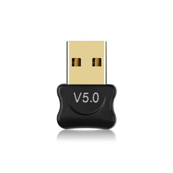 1 шт. Bluetooth-совместимый адаптер 5.0 USB-передатчик для ПК, компьютерный рецептор, ноутбук, наушники, аудиопринтер, приемник ключа передачи данных.