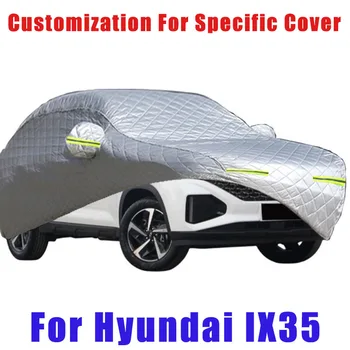 Для Hyundai IX35 защитная крышка от града, автоматическая защита от дождя, царапин, отслаивания краски, защита автомобиля от снега