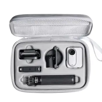 Дорожная коробка для камеры, сумочка в твердом корпусе, серый инструмент для хранения камеры Insta360 GO 3 и других аксессуаров