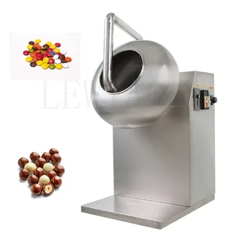 Многофункциональная Лакировочная Машина для Арахисовых Сахарных Конфет с Орехами из Шоколадного Миндаля