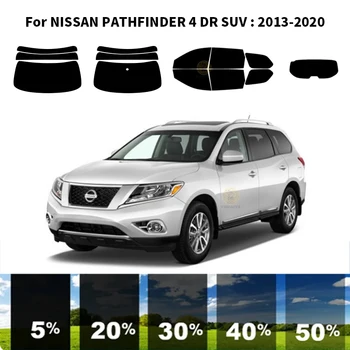 Предварительно Обработанная нанокерамика car UV Window Tint Kit Автомобильная Оконная Пленка Для NISSAN PATHFINDER 4 DR SUV 2013-2020