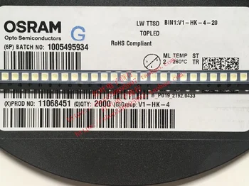 100шт/патч OSRAM LWTTSD 1210/3528 Выделите 8000K холодно-белых автомобильных светодиодных бусин