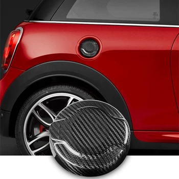 Наклейка С Внешней Отделкой Бензобака Автомобиля Из Углеродного Волокна Для BMW MINI Cooper S F Series 2014-2019