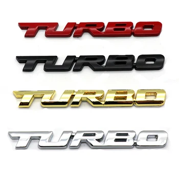 Для логотипа Turbo BMW Honda Abarth Jaguar SAAB Fiat Mercedes Benz, мини-автомобиля, Эмблема, Наклейка, значок, Наклейка на багажник, Внешняя отделка