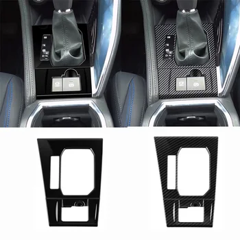 Для Toyota Yaris Cross 2023 2024 ABS черный Интерьер Центральной Консоли Панель Переключения передач P держатель кнопка panle крышка аксессуары