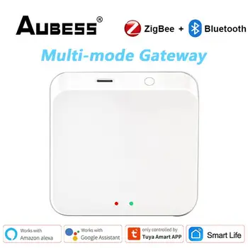 Tuya Zigbee 3.0 Bluetooth Smart Gateway HUB Беспроводной Мост Для Умного Дома Smart Life App Дистанционное Управление Работа С Alexa Google Home
