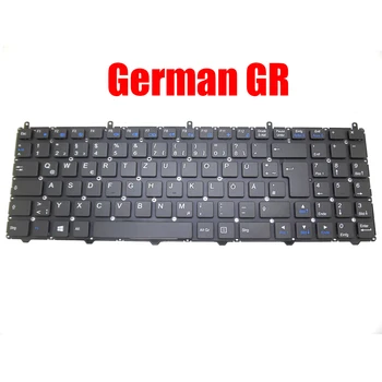 Клавиатура для ноутбука Mifcom VM5 VM5-S W650RB W650RN German GR черная без рамки Новая