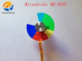 Оригинальное новое цветовое колесо проектора для Mitsubishi MD-363X запчасти для проектора MITSUBISHI accessories Бесплатная доставка