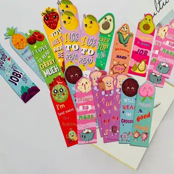 Детские закладки с ароматами, Ароматизированные закладки на фруктовую тематику, поощряющие чтение с длительными ароматами для детей, для детей