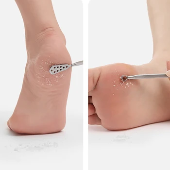 1шт ноги ноготь вросший носок ногтей педикюр нож для кутикулы Шабер для маникюра инструменты мертвой кожи для удаления файлов уход за ногами педикюр инструмент