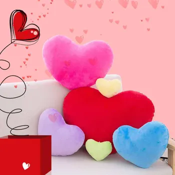 декоративная многоцелевая подушка в форме сердца Sweet Love 15 см из полипропиленового хлопка, мягкая креативная плюшевая кукла, игрушки, подушка для любимого Подарка