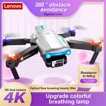 Беспилотный летательный аппарат Lenovo S98 с двойной камерой 4K, профессиональная камера 8K HD, аэрофотосъемка препятствий, Складной квадрокоптер, подарочная игрушка