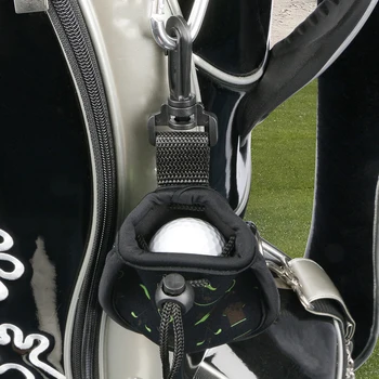 Маленький держатель для сумки с мячом для гольфа с крючком Легкий Прочный Подвесной набор Подарок для игроков в гольф
